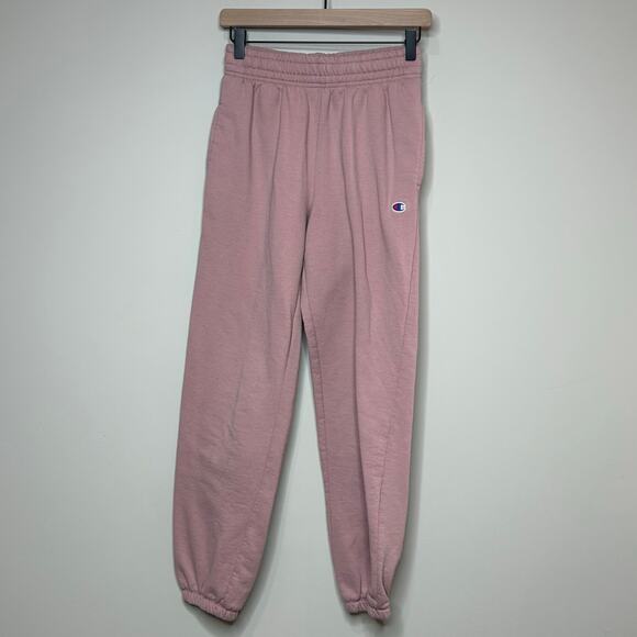 Champion Pink Powerblend Boyfriend Sweatpants Size S M5922 - Picture 1 of 9